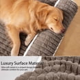 thumbnail image 3 of Exclusivo Mezcla Orthopedic Dog Bed with Head Pillow for Medium and Large Dogs 36"x24", Removable and Machine-Washable Cover, Brown, 3 of 9