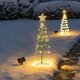 thumbnail image 2 of Diodo emisor de luz de Metal solar, decoración de árbol de Navidad MABOTO Luces de cadena de árbol de Navidad, 2 of 7