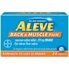 2 Pack Aleve Back & Muscle Pain 12 Hour Tablets, 24 ct each