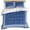 Blue, variant on 3 Piece Black Cream Greek Key Duvet Cover Set Full Size,Microfiber Comforter/Quilt Cover with Corner Ties and 2 Pillowcases,Geometric Greece Ancient Rustic All Season Soft Bedding with Zipper Closure