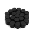 thumbnail image 1 of 20uds 19mm Hexagonal Tapas Fundas de Tornillos Tuercas de la Rueda del Vehículo Coche Silicona Negro, 1 of 1