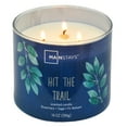 Mainstays Hit the Trail 3Wick Candle, 14 Ounce