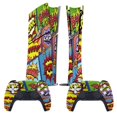 thumbnail image 2 of Colorful Comic Book Panels PS5/PS5 Pro/PS5 Slim Digital Disc Skin Sticker For Console And Controller Skins, 2 of 7