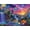 Multi3, variant on Stone Aquarium Background, Black Rock Reptile Habitat Underwater Fish Tank, Rock Fish Tank Background Aquarium Decorations Poster with 8 EVA Double-Sided Tape