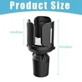 thumbnail image 3 of Car Cup Holder Expander Adapter,Cup Holder Expander for Car with Adjustable Holder & Base For Mugs Bottles Fast Cups, 3 of 9