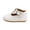White, variant on Otqutp Flat Sole Sandals for Kids Toddlers Girls Shoes Children's Shoes Non Slip Soft Soled PU Leather Shoes Single Shoes for Baby 0-12Months