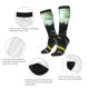 thumbnail image 3 of Fotbe Cute Big-Eyed Black Cat Calcetas Divertidas Estampadas para Hombre y Mujer, Calcetas de Algodón hasta la Rodilla para Caminar, Correr, Enfermería y Embarazo, 3 of 6