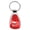 Red, variant on Ford Mustang 50 Years Keychain & Keyring - Blue Teardrop