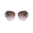 thumbnail image 1 of Sonducket Gafas sin montura Ins Gafas de sol Suministros para exteriores Multipropósito Mano de obra fina Lentes de bloqueo de luz exquisitas Type3 NO3, 1 of 6