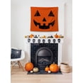 thumbnail image 2 of Awkward Styles Halloween Tapestry Wall Hanging Scary Pumpkin Home Decor, 2 of 2