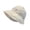 Gray, variant on Women’s Ruched Trim Minimal Short Brim Bucket Cap with Tiered Gathered Crown for Neighborhood Strolls Brown