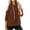 Brown 1, variant on UAMVSH Women's Cold Shoulder Hoodies Plus Size Long Sleeve Solid Color Pullover Tops Oversized Drawstring Hooded Sweatshirt(Small,Brown 1)