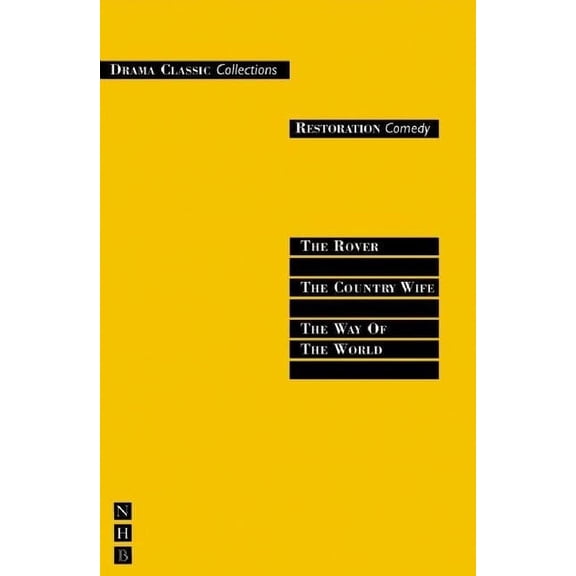 Drama Classics: Restoration Comedy (Paperback)