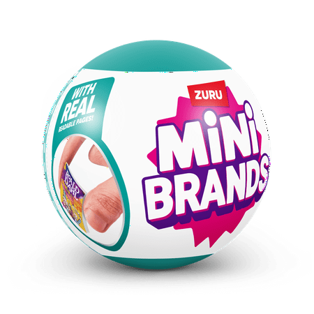 Mini Brands Books Capsule, Novelty Unbox Surprise, by ZURU, Ages 3+