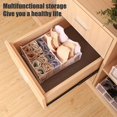 thumbnail image 4 of Caja de almacenamiento de ropa interior con compartimentos, organizador de calcetines, sujetador, calzoncillos, cajones, cajón plegable, armario, 4 of 4