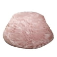 thumbnail image 2 of Oval Rug, Bedside Rugs for Bedroom, Oval Bathroom Rug, Soft Rugs, Soft Fluffy Bedside Mat, Non-Slip Fuzzy Carpet for Bedroom, Living Room, Bathroom & Home Decor 23.6x15.7 Inch 1Pcs, 2 of 4