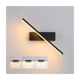 thumbnail image 1 of Pinsurad Modern Dimmable Wall Lamp Frosted White Acrylic Shade Rotating Design, 1 of 5