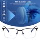 thumbnail image 5 of Gafas casuales de moda, gafas de bloqueo de luz azul, gafas para ordenador, juegos y televisión, 5 of 5