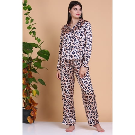 

Wild Elegance Long Sleeve Nightwear