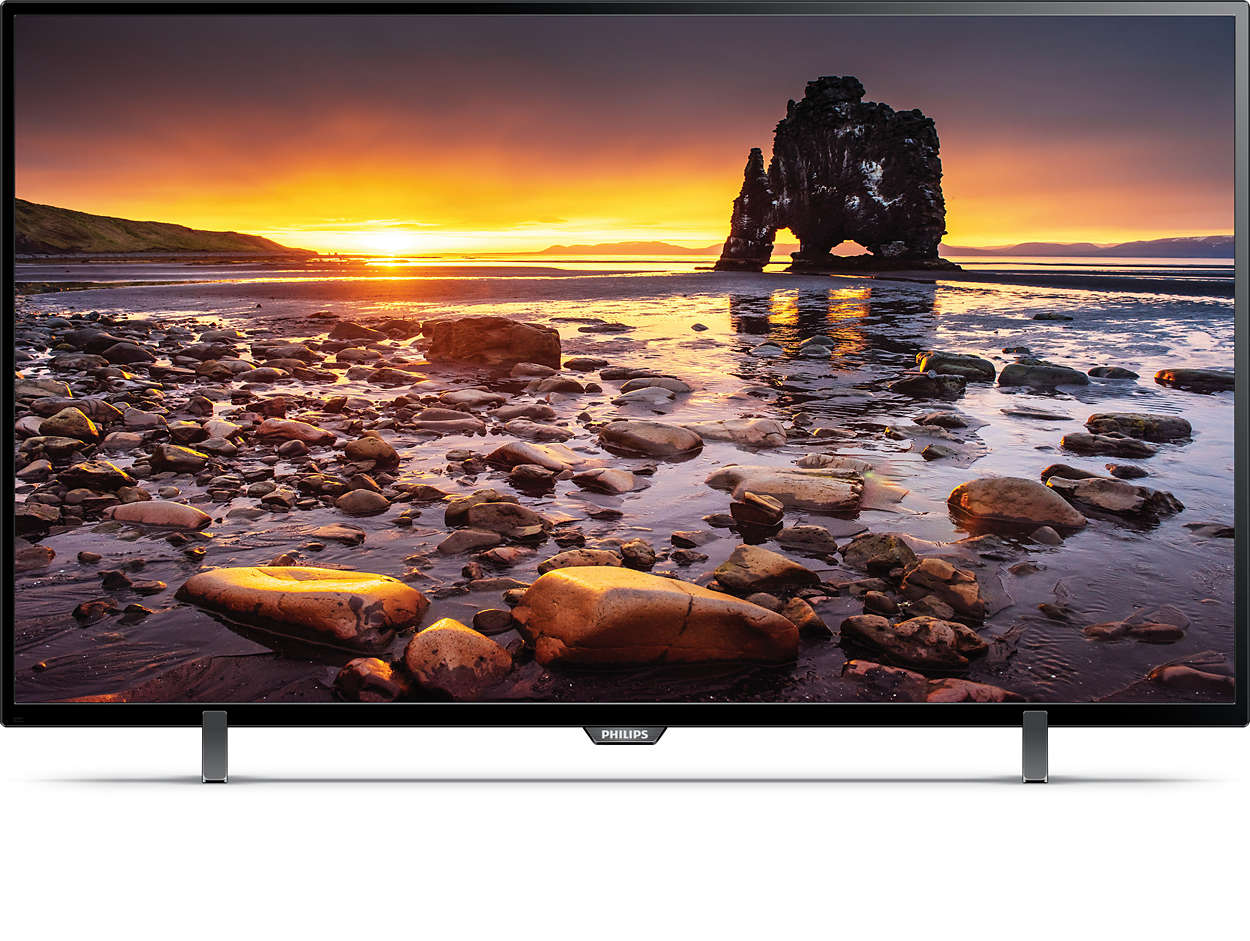 Philips 5000 Series 43" 4K Ultra HD 2160p LED HDTV with Chromecast built-in
