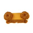 thumbnail image 1 of Set de accesorios para el pelo: diademas doradas para moños con pañuelos de punto suave para niñas pequeñas; diademas para recién nacidas para sesiones fotográficas y uso diario, 1 of 4