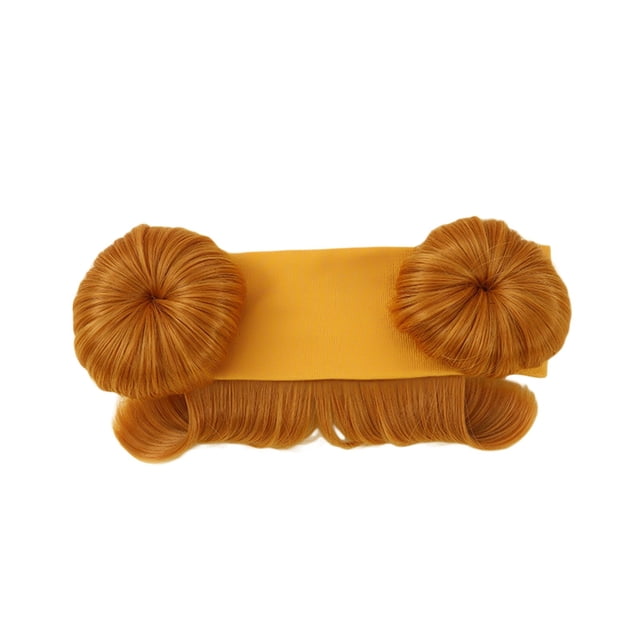 Set de accesorios para el pelo: diademas doradas para moños con pañuelos de punto suave para niñas pequeñas; diademas para recién nacidas para sesiones fotográficas y uso diario