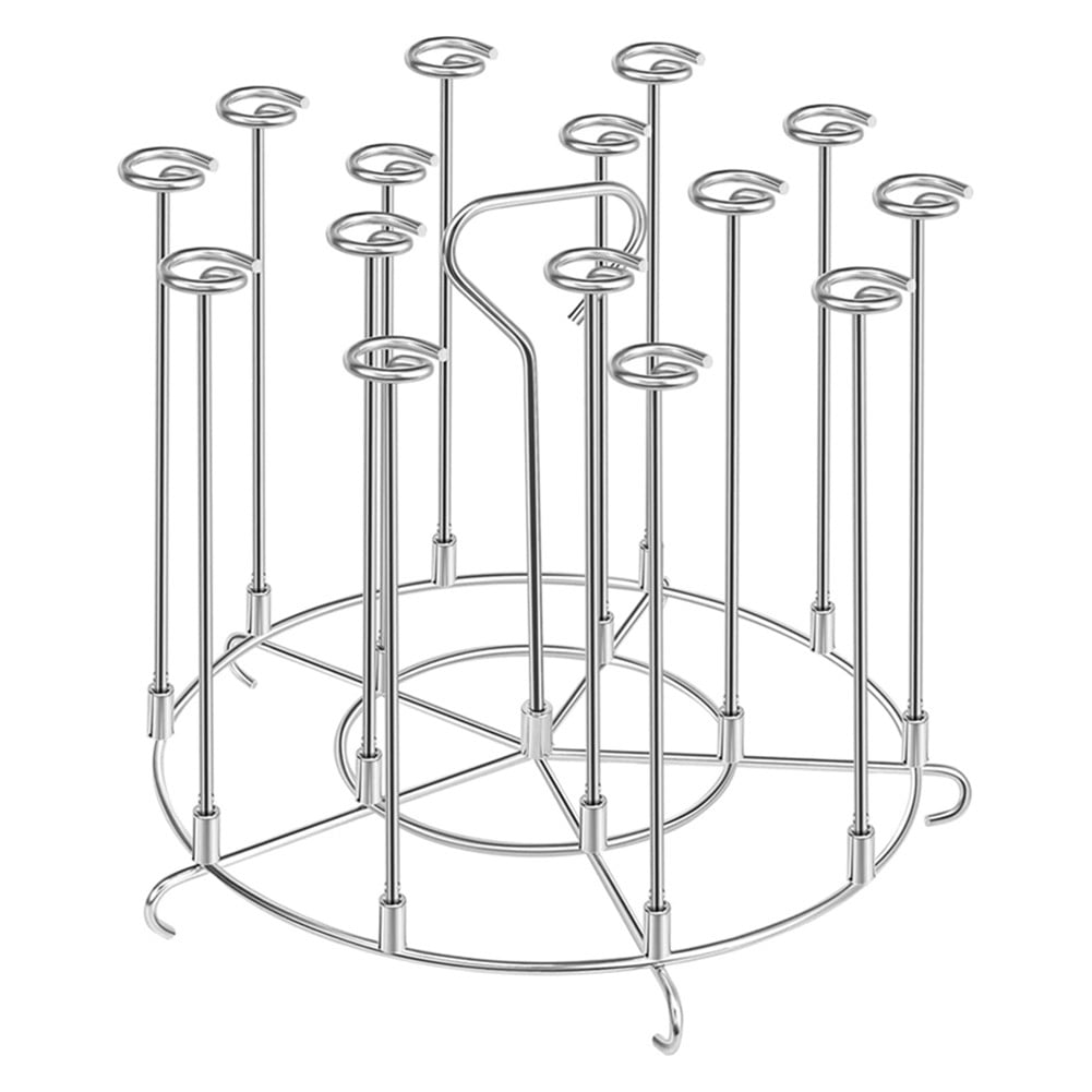 GLFILL Stainless Steel Kebab Rack Air Fryer Accessory Grill Rack for 6