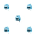 thumbnail image 1 of sweethay Soporte organizador de fregona Colgador de pared Estante Perforación extraíble Colgando Plástico Balcón Escoba Cepillo Gancho Azul Type2 NO2, 1 of 6