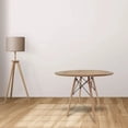 thumbnail image 3 of Mesa de Comedor redondo para 4 Personas ilios innova  desayunador Oslo 80 cm madera, 3 of 4