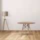 thumbnail image 3 of Mesa de Comedor redondo para 4 Personas ilios innova  desayunador Oslo 80 cm madera, 3 of 4