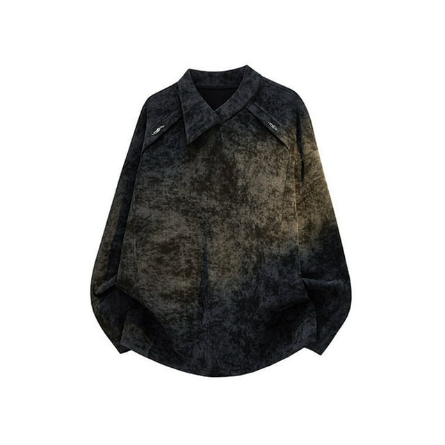 Chandail à Capuchon pour Hommes, Élégant, Imprimé, Manches Longues, Décontracté, Col Rond, Chandail à Capuchon pour Hommes à Manches Longues