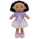 thumbnail image 1 of Linzy Toys Muñeca de trapo de felpa suave Hailey morada de 16 pulgadas para niñas - Adorable compañero de peluche para dormir para niños pequeños Bebés - Linda muñeca de abrazo Muneca De Trapo Para Ni, 1 of 5