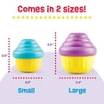thumbnail image 6 of Brightkins Large Cupcake Dog Toy with Treat Dispenser, Playful Food Puzzle for Pet Birthdays, 6 of 7