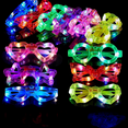 thumbnail image 4 of 24 Light-Up Glasses Kids Sunglasses LED Flashing Blinking Party Favor Toy, 4 of 7