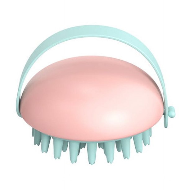 Cepillo de masaje de silicona de mano para champú de cuero cabelludo, cepillo de ducha para lavar el cabello, cepillo de limpieza para baño, cepillo de ducha para limpiar el cabello, peine