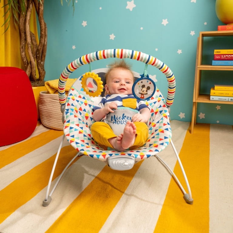 Bright Starts Disney Baby Mickey Mouse Happy Triangles Infant