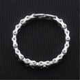 thumbnail image 4 of Cadena de acero inoxidable para motociclista Yashi dorado y plateado modelo 8145, 4 of 4