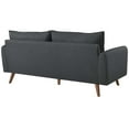 thumbnail image 4 of Modway Revive Upholstered Fabric Sofa and Loveseat Set in Gray, 4 of 7