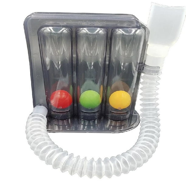 3Ball Yoga Deep Breathing Exerciser Lung Breath Training Tool