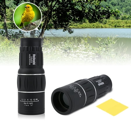 16 x 52 Dual Focus Zoom Optic Lens Armoring Monocular Telescope Outdoor Travel