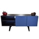 thumbnail image 3 of Mueble para TV de 50' Hogare Chocolate Azul Centro de Entretenimiento Suecia, 3 of 7