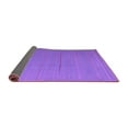 thumbnail image 2 of Ahgly Company Indoor Square Abstract Purple Contemporary Area Rugs, 8' Square, 2 of 4