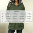 thumbnail image 3 of Miqool Womens Fleece Lined Hoodies Fall Winter Long Sleeve Pullover Tops Loose Fit Hooded Sweatshirt with Front Pockets, 3 of 8