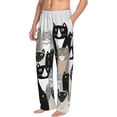 thumbnail image 2 of Daiia Colors Cats Men's Sleep Pant with Pockets and Drawstring,Pajama Pants-X-Large, 2 of 9