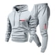 thumbnail image 3 of Ceisia Men's Slim Fit Hooded Tracksuit Set Long Sleeve Pullover with Elastic Waist Joggers Casual Sports 2-Piece Outfit Gifts, 3 of 3
