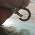 thumbnail image 5 of 10 Pack - Premium Metal Lobster Claw Clasp Hook Craft Findings - 1.5 Inch Clip with Trigger Snap and Round Eye Swivel D Ring by Specialist ID (Silver), 5 of 6