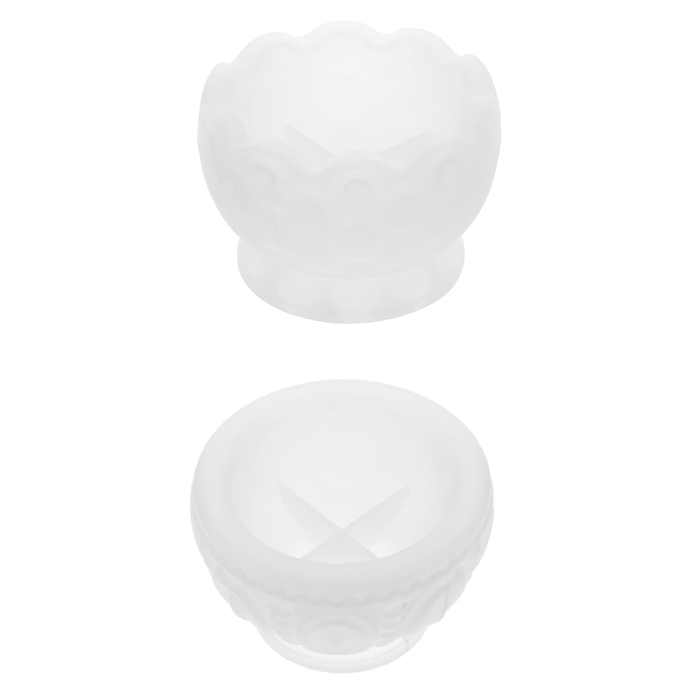 HOMEMAXS 2Pcs Bowl Silicone Molds Relief Bowl Casting Molds DIY Crystal Epoxy Moulds