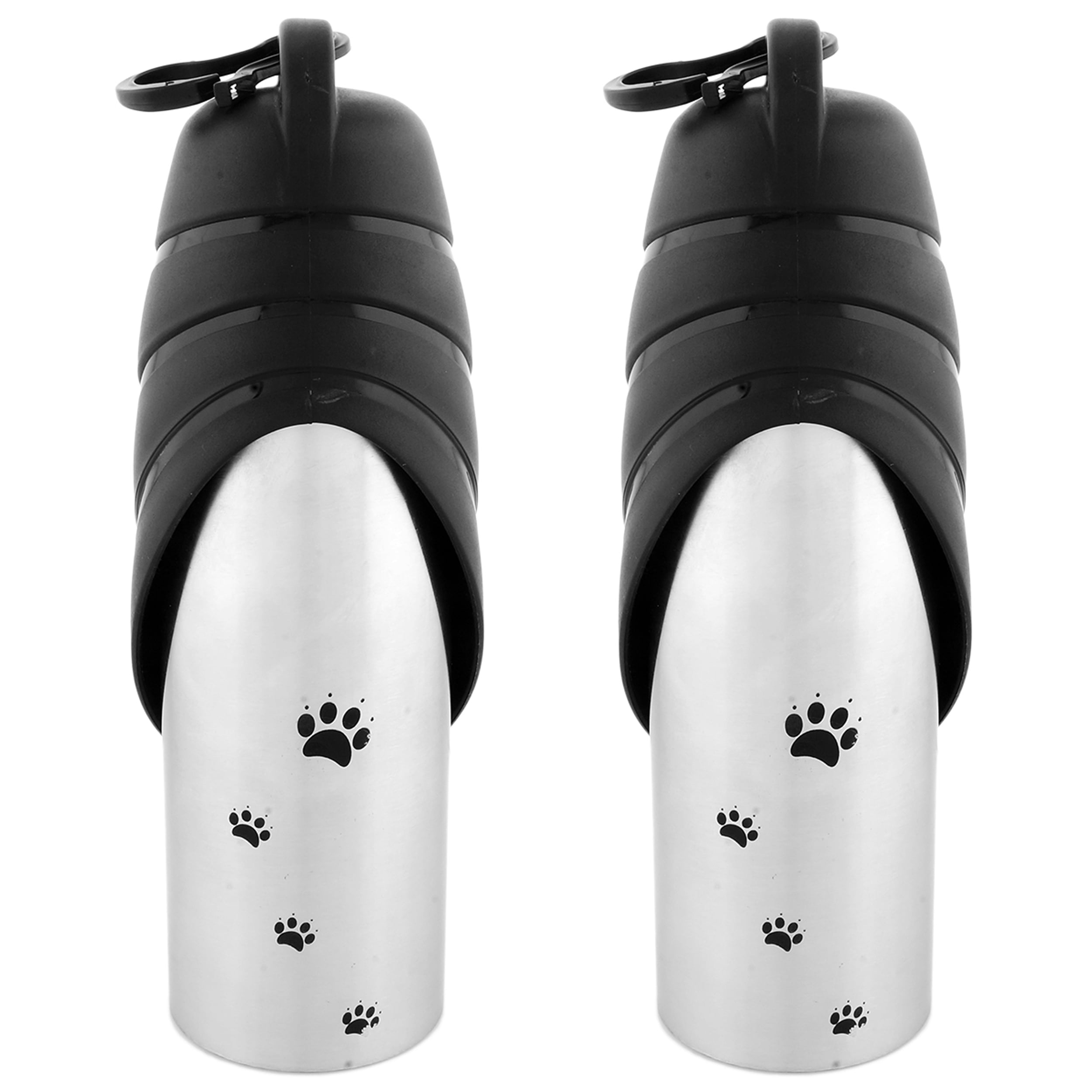 Iconic Pet Handy Stainless Steel Pet Travel Water Bottle With Drinking