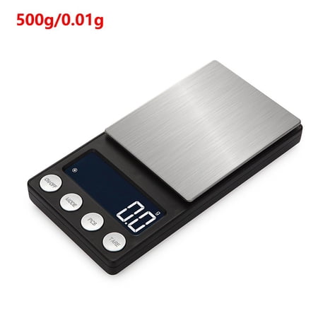 High Precision Portable for Gold jewelry weight 0.01g /0.1g LCD Display Electronic Scale Balance Gram Scale Digital Scales 500G/0.01G