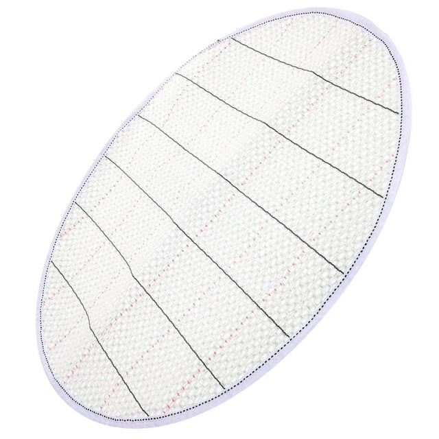 TEHAUX Embroidered Mesh Round Grid Pattern Assorted Color Polyester 1Pcs Free Cut Home Decoration Artists